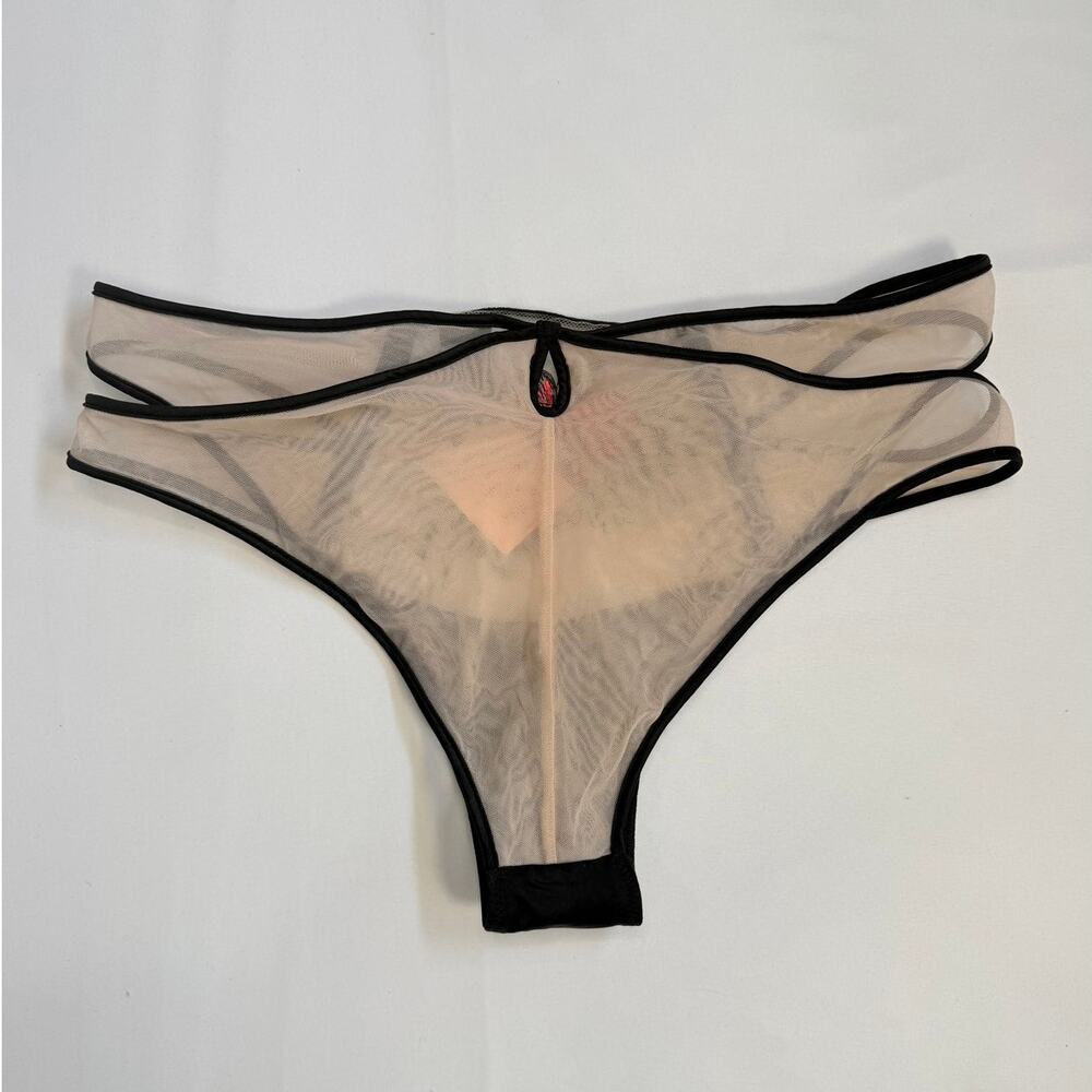 Victoria’s Secret Very Sexy Bra 36C Unlined Plunge + Sheer Embroidered Set M NWT - Picture 12 of 13